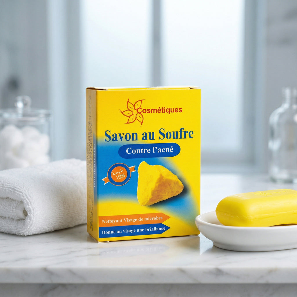 Présentation savon au Soufre Cosmétiques