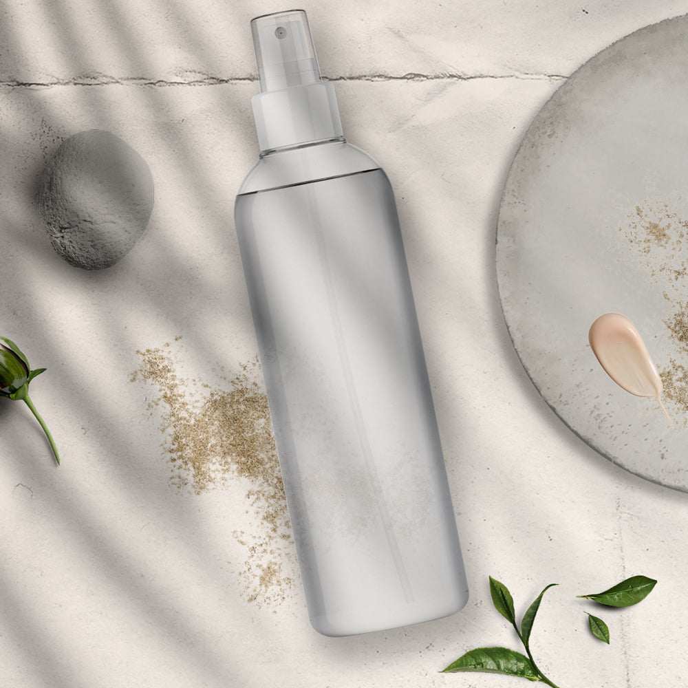 Bouteille de vaporisateur en plastique pour parfum d'eau vide avec pompe à lotio Bouteille de vaporisateur en plastique pour parfum d'eau vide avec pompe à lotio