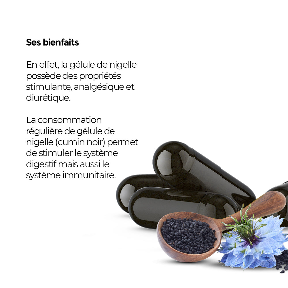 120 gélules de Nigelle