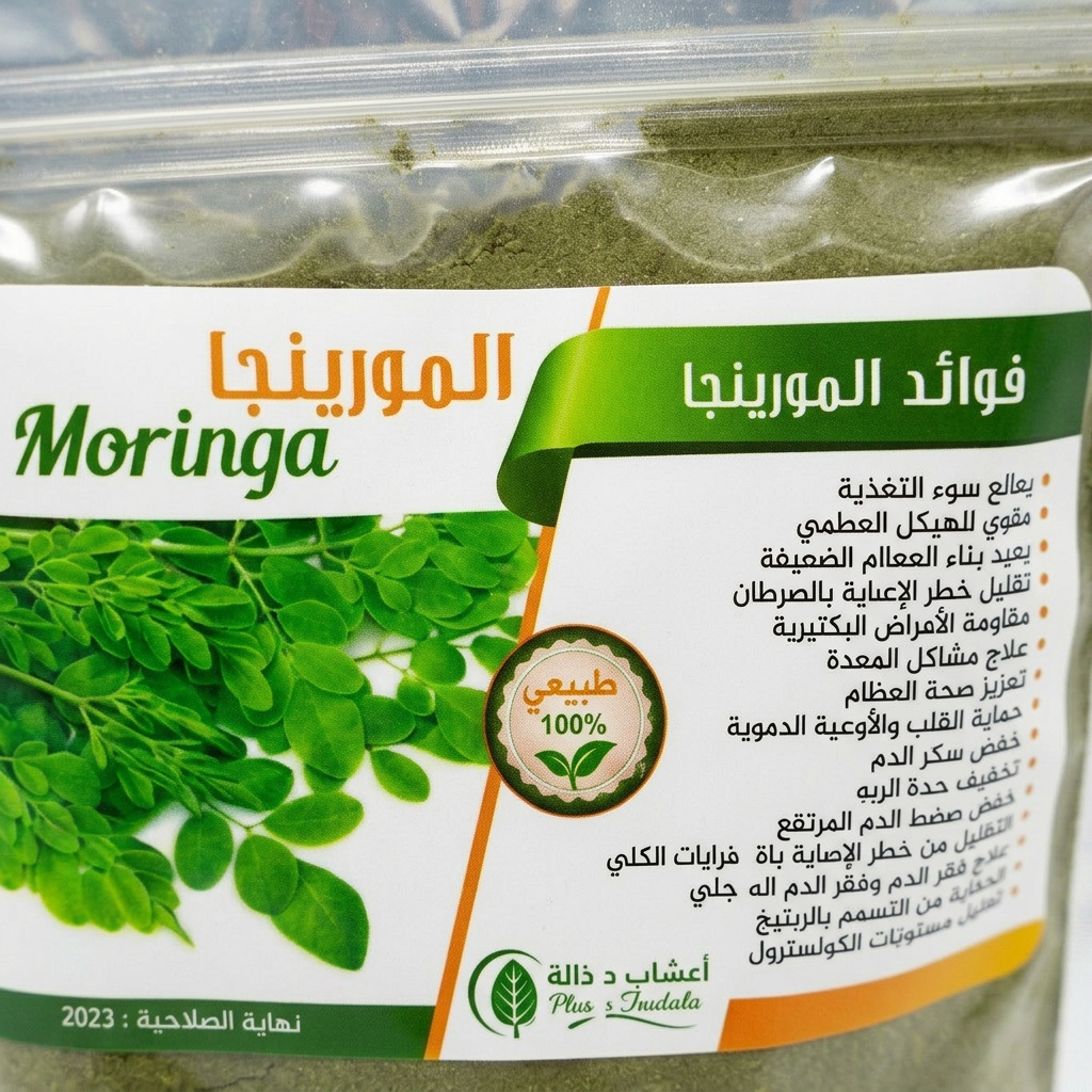Poudre de Feuilles de Moringa Oleifera - 250g