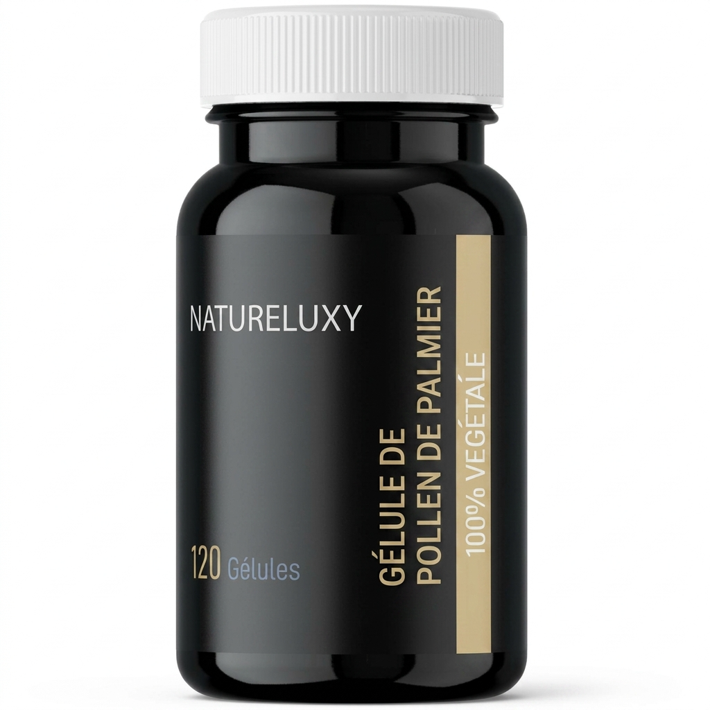 Pollen de Palmier 120 Gélules - Natureluxy