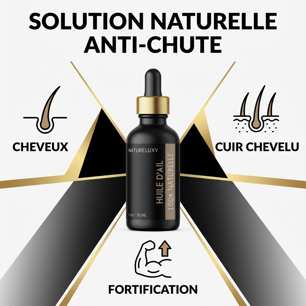 Huile d'Ail 30 mL Pipette - 100% Naturelle