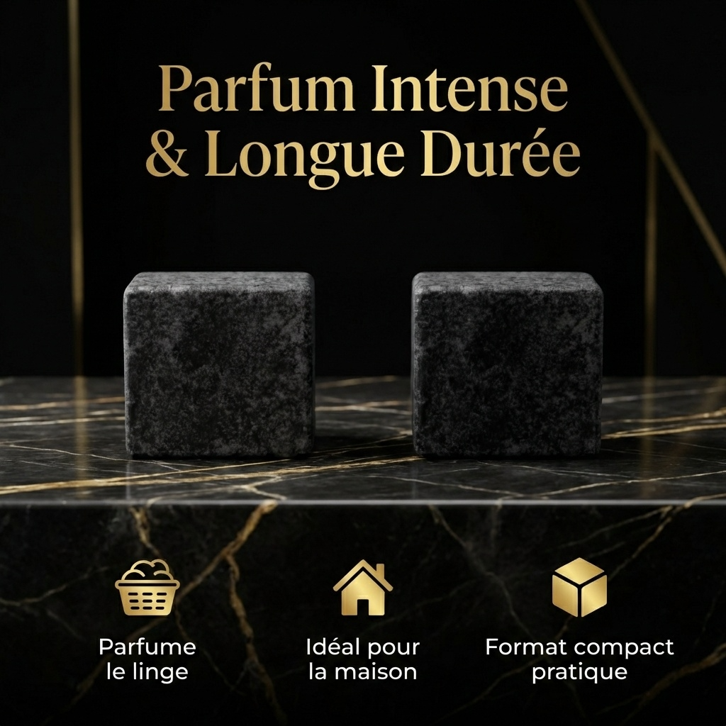 Carré de musc noir – parfum solide - image produit 5