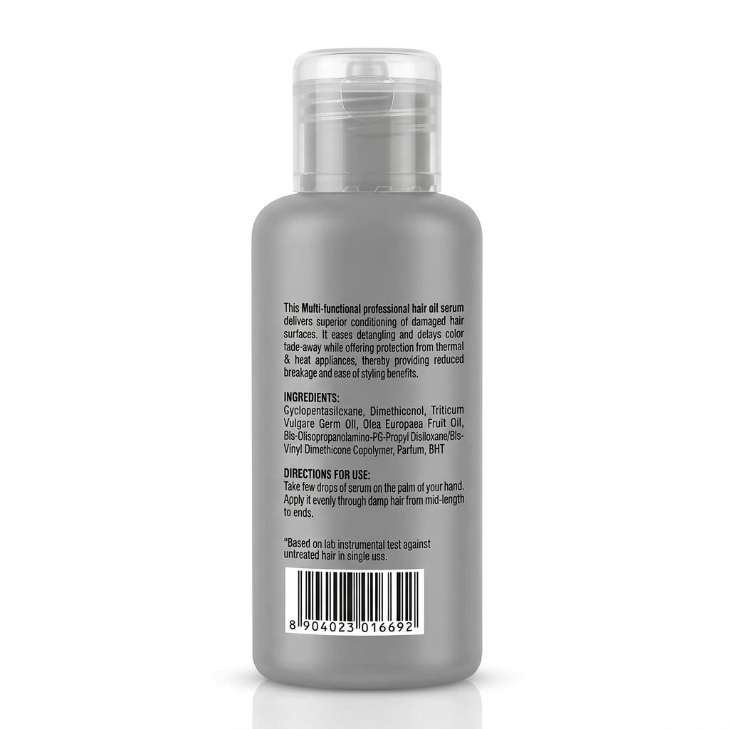 Sérum huile capillaire, Huile d’Olive & Germe de Blé, 100 ml - TRICHUP pro Damage Repair Hair Oil Serum