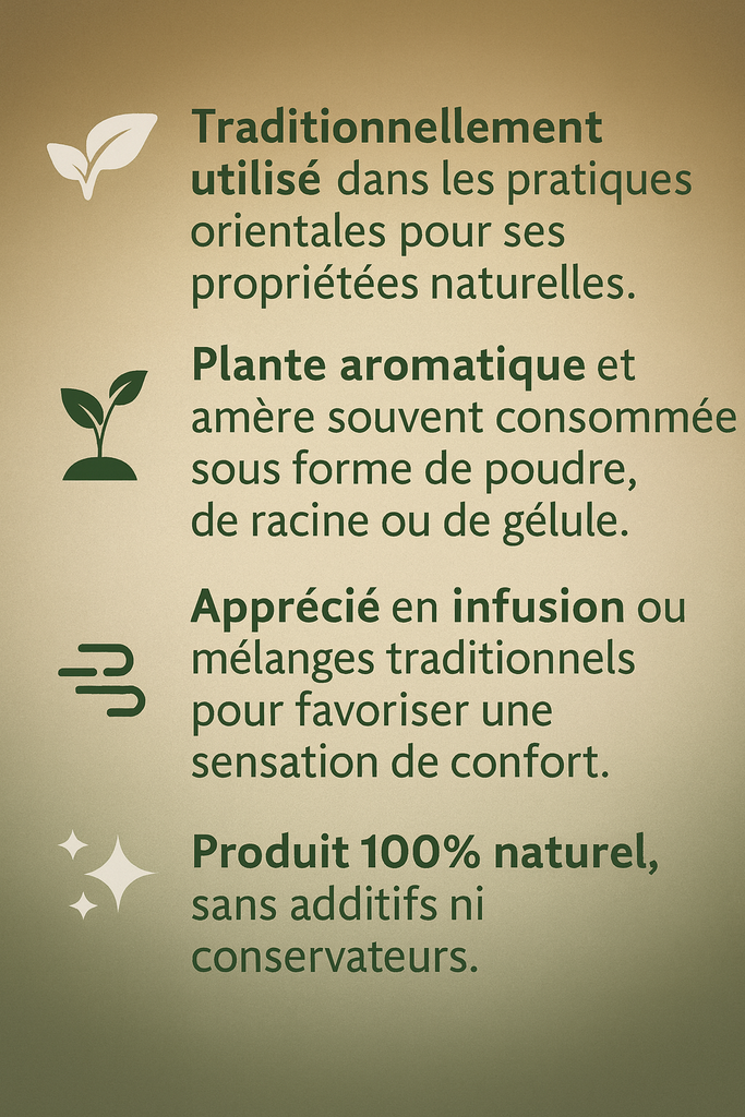 50 Capsules de Costus Indien - Hemani