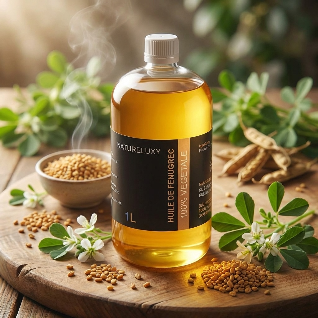 Huile de Fenugrec 1L – Usage externe – Qualité cosmétique