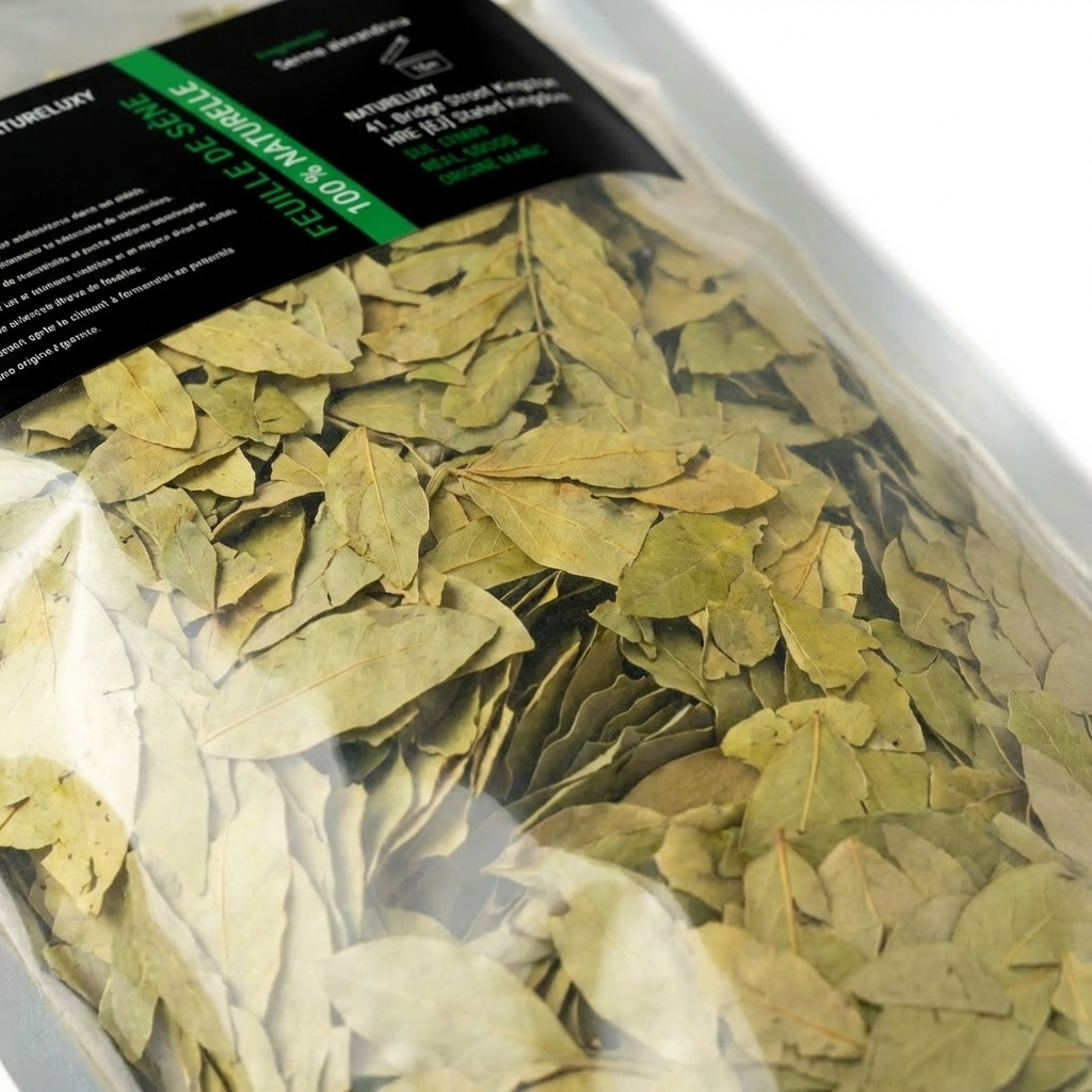 Feuilles de Séné (Sana Makki) 80 g — 100% Naturel
