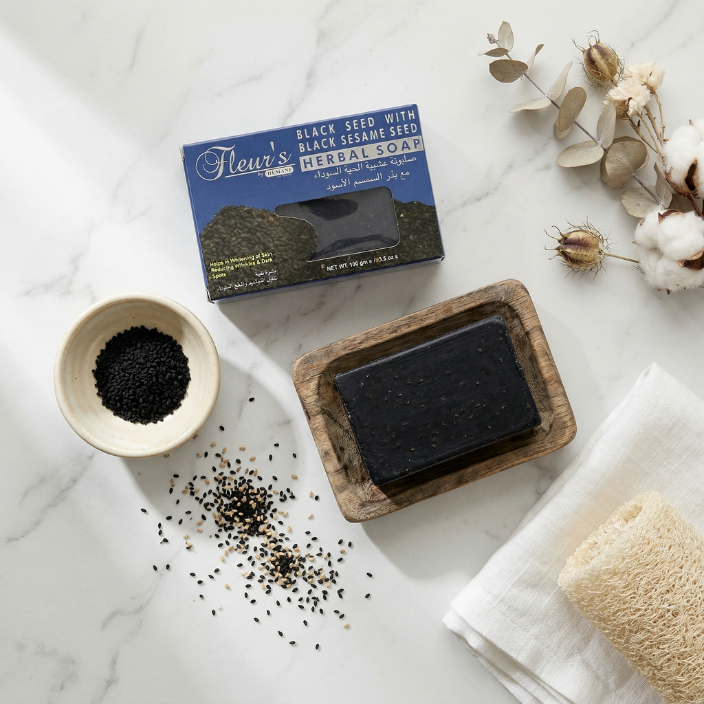 Savon à la Graine de Nigelle Hemani - Savon Solide