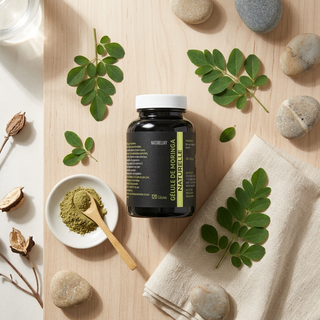 120 gélules de Moringa 100% végétales - 300mg