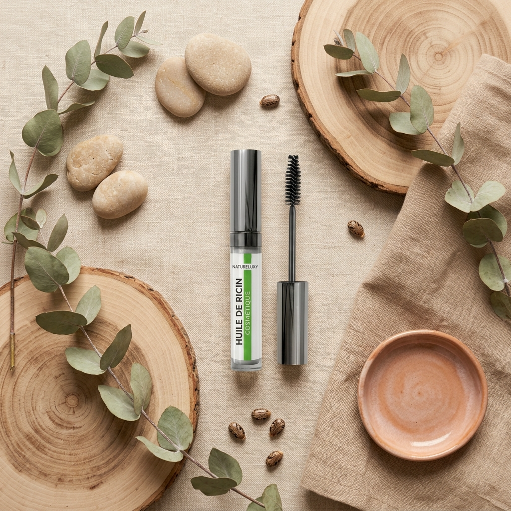 BIO-Rizinusöl in Mascara zum Wimpernwachstum – 10 ml