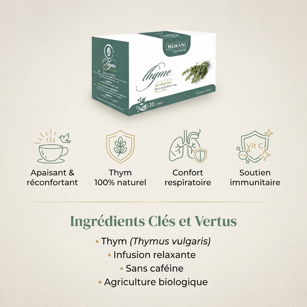 20 Tisanes de Thym - Hemani