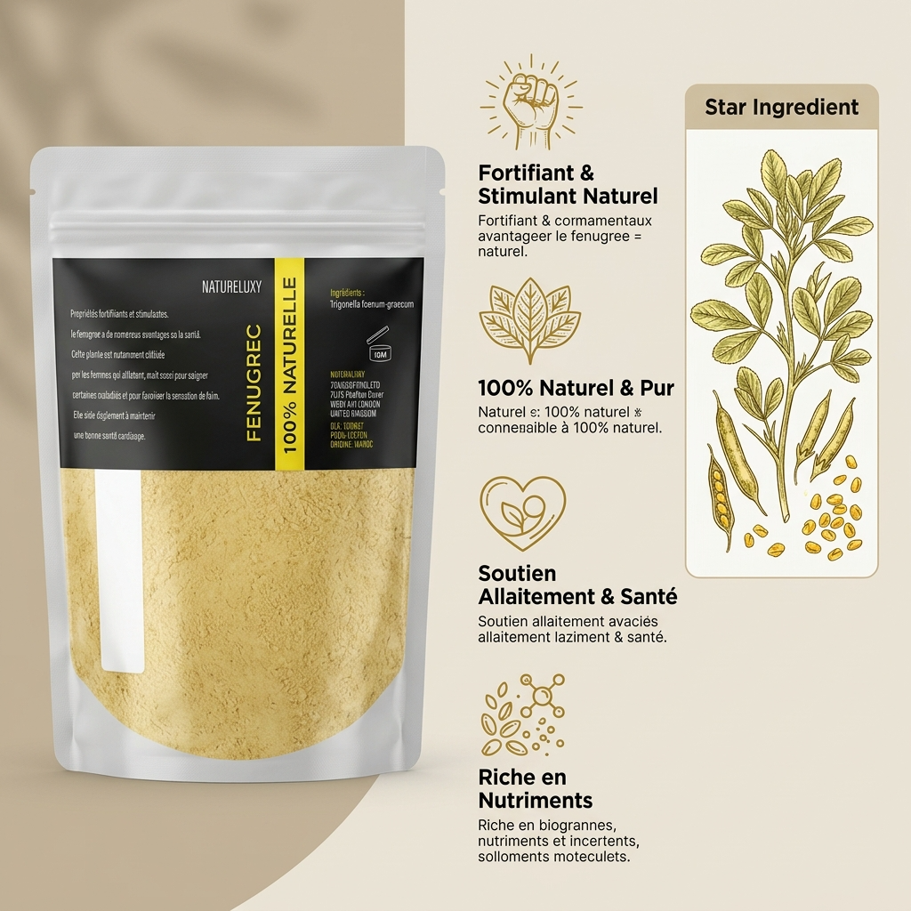 Fenugrec en Poudre 1 kg