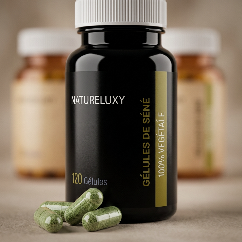 Lot 3×120 Gélules de Séné en poudre – 360 gélules – Enveloppe végétale – 300 mg