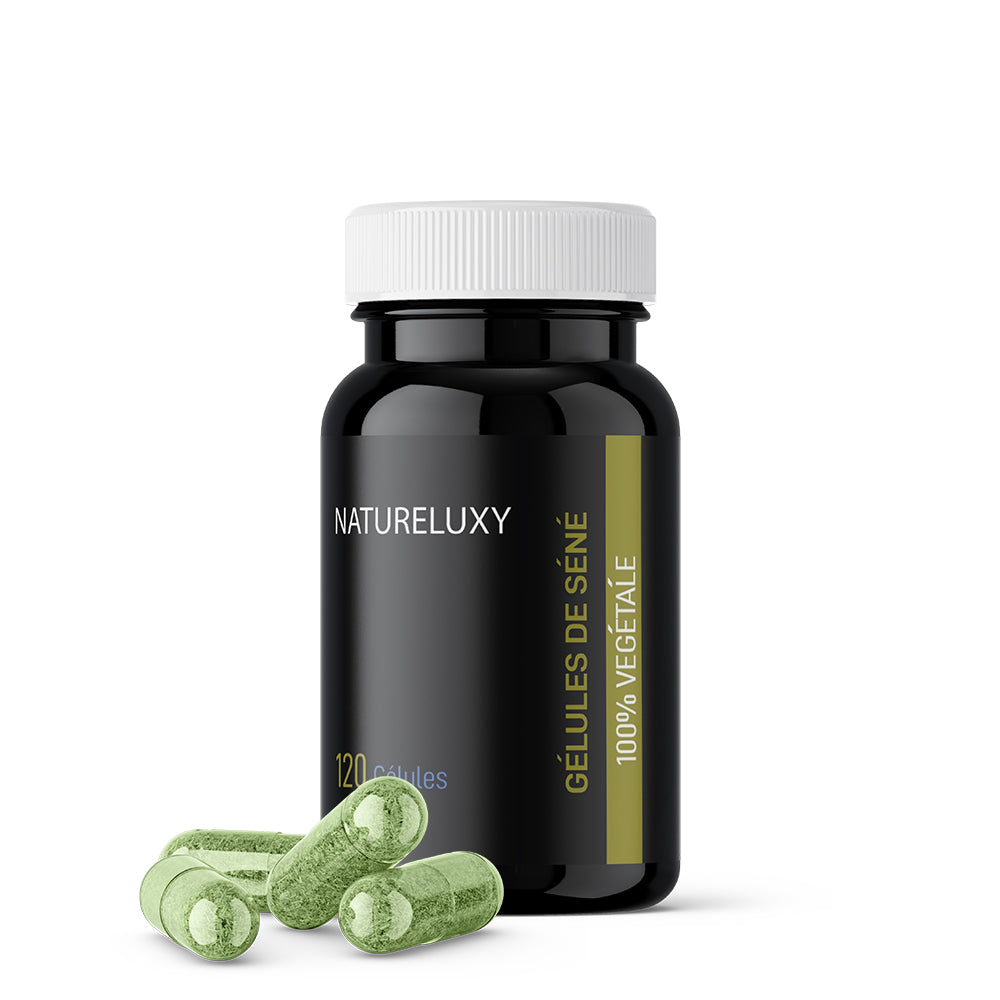 Séné (Cassia angustifolia) – 120 gélules – 300mg