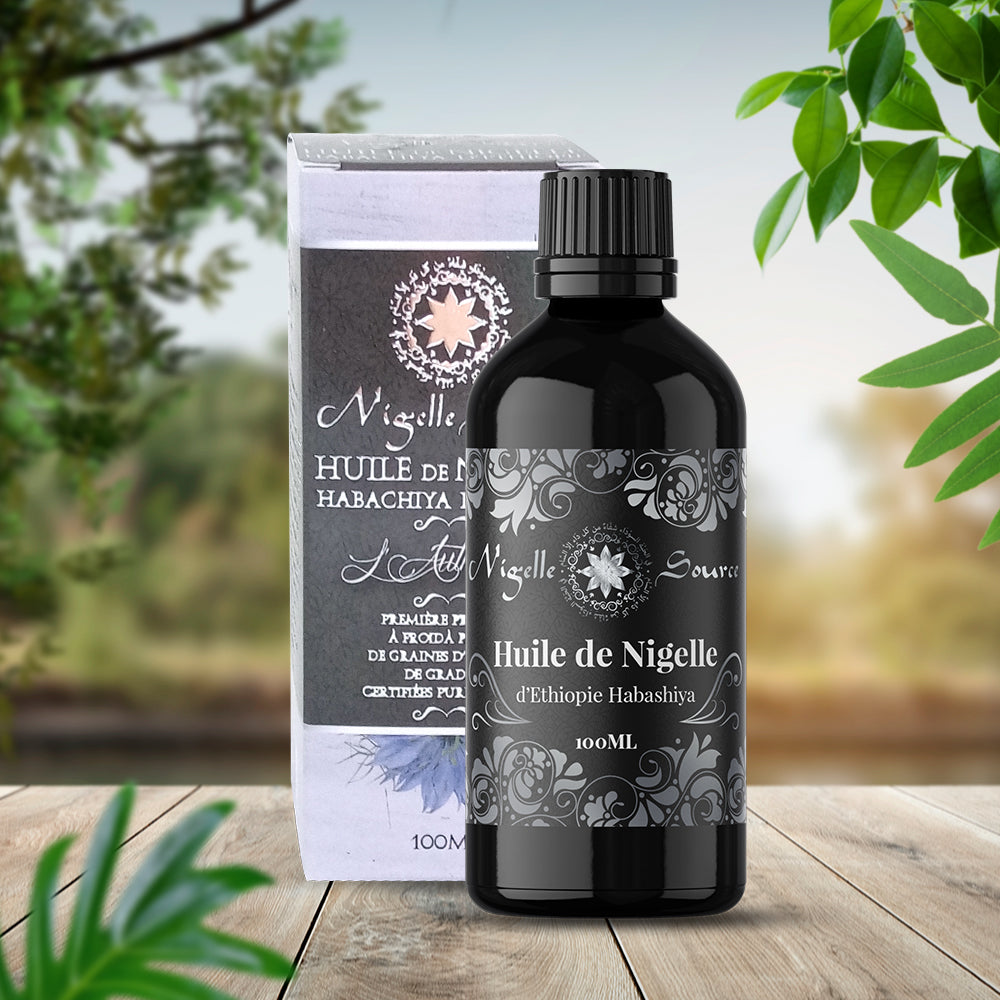 Huile de Nigelle d’Éthiopie Habashia Grade A 99,7% – 100 ml