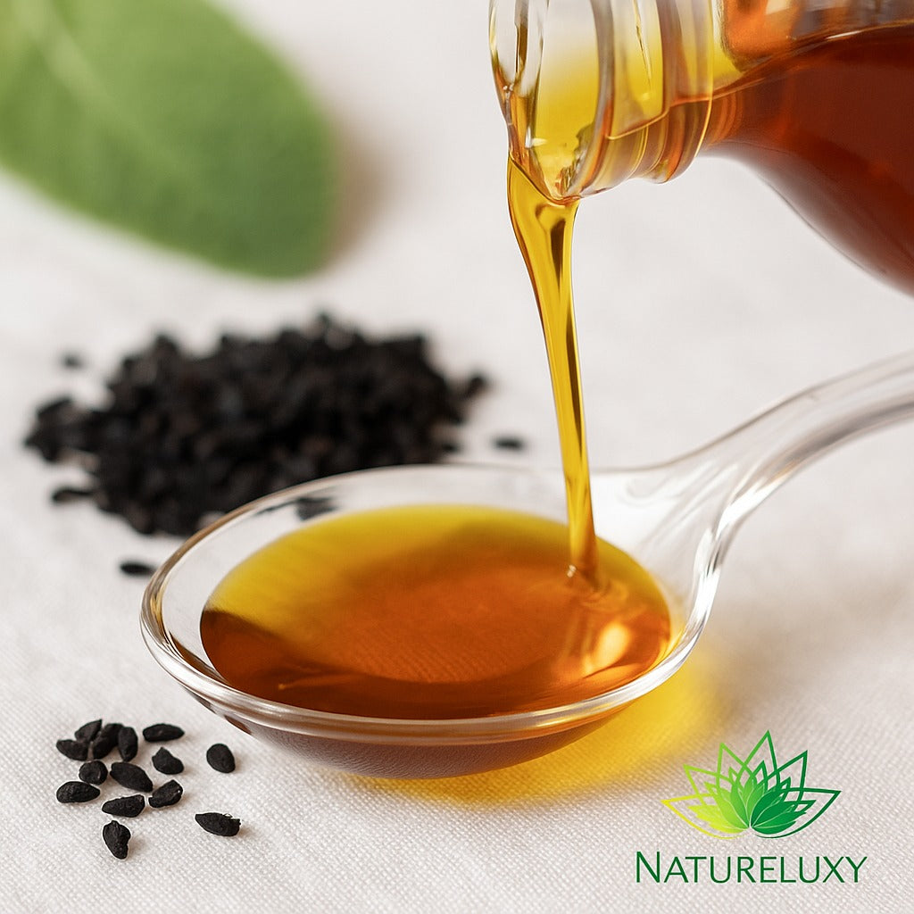 Huile de Graine de Nigelle 1L Sweet Sunnah - Pressée à Froid