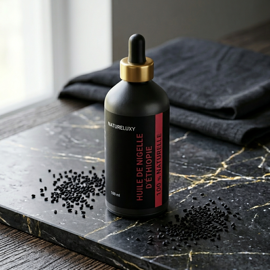 Huile de Nigelle d’Éthiopie 100 mL Pipette — 100% Naturelle