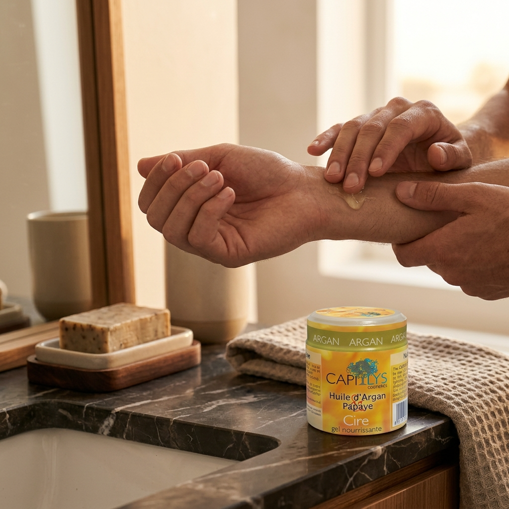 Pflegendes Gel mit Arganöl und Papaya – Capilys