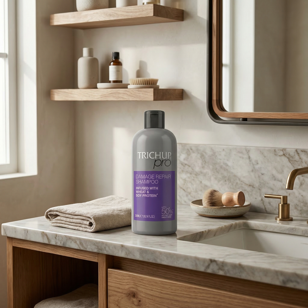 Shampoing réparateur Trichup Pro aux protéines de blé et de soja, 300 ml