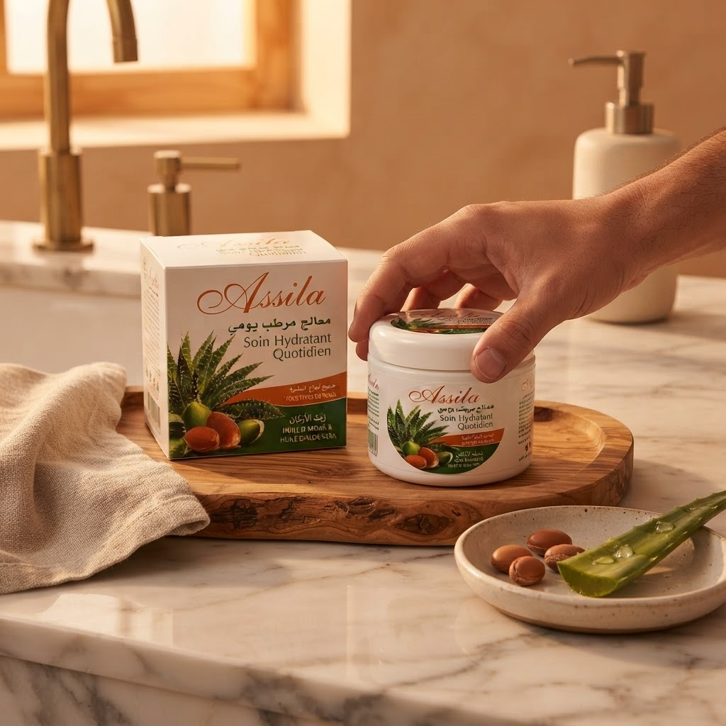 Crème à l'Aloé Vera & Argan 100% Naturel excellent Anti-Ride