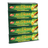 Lot de 5 dentifrice miswak  Dabur SANS FLUOR siwak arak brosse à dent Réduc -20%