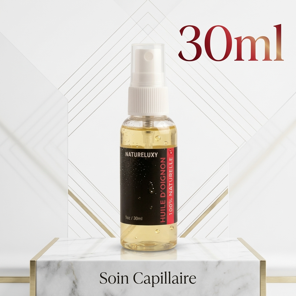 Huile d’Oignon 30 ml Spray 100% Naturelle – Soin cheveux & peau