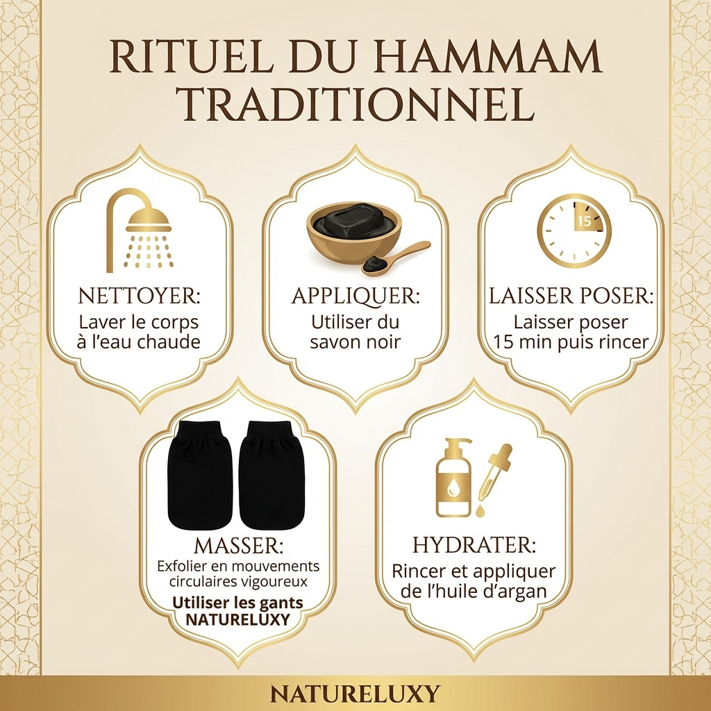 Gant de Gommage Kessa Haute Qualité - 1 Unité