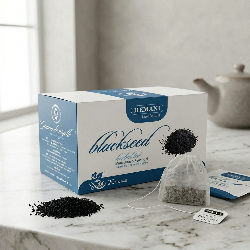20 Tisanes à la Nigelle Hemani - Infusion en 20 Sachets