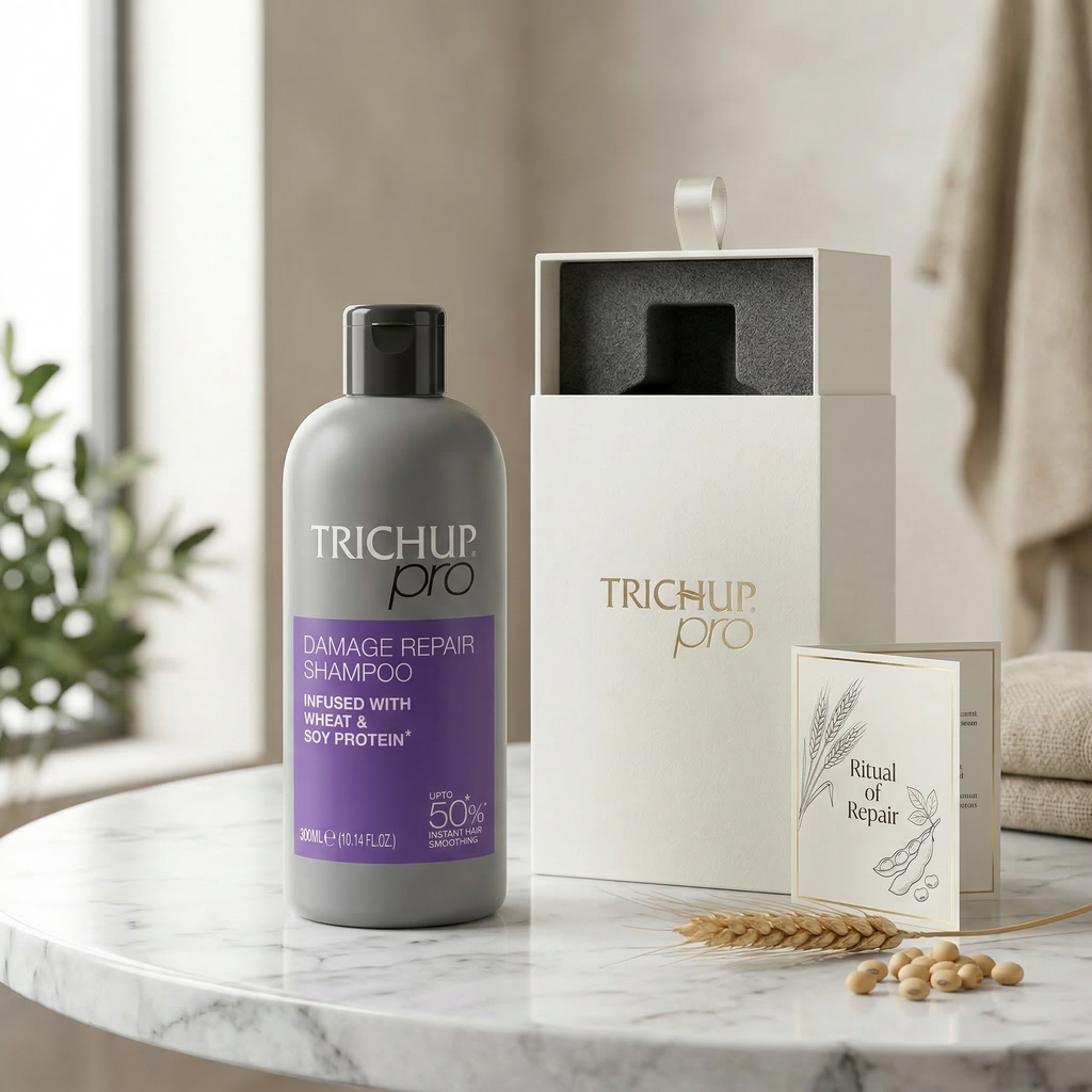 Shampoing réparateur Trichup Pro aux protéines de blé et de soja, 300 ml