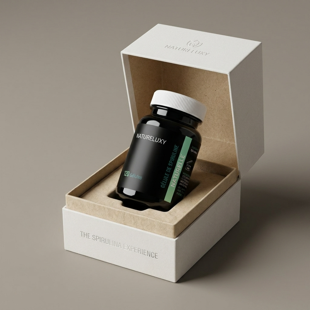 120 Kapseln 100 % pflanzliche Spirulina