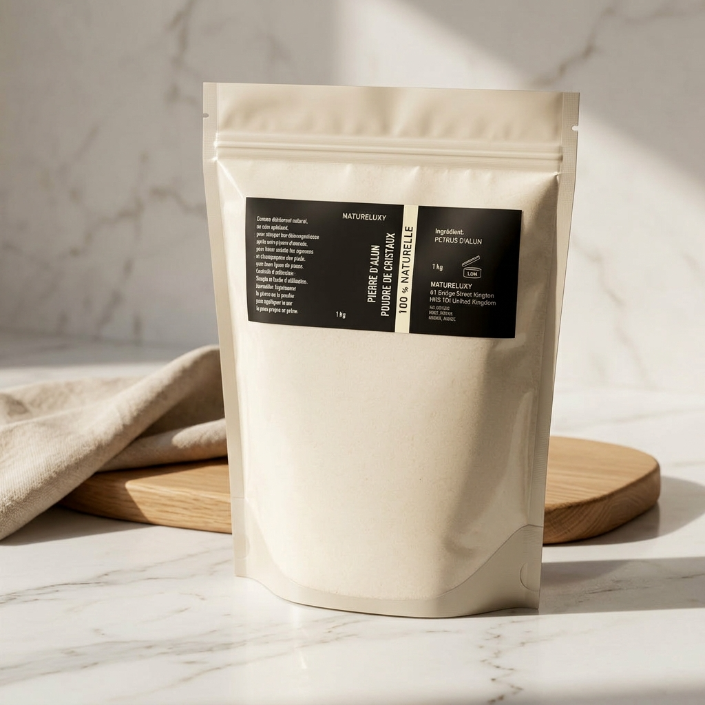 Alaunsteinpulver – 1 kg – natürliches Deodorant – Potassium Medical & Care