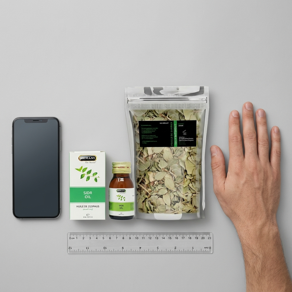 Pack Huile de Sidr 30mL Hemani + Feuille de Sidr (Feuilles de Jujubier) -20%