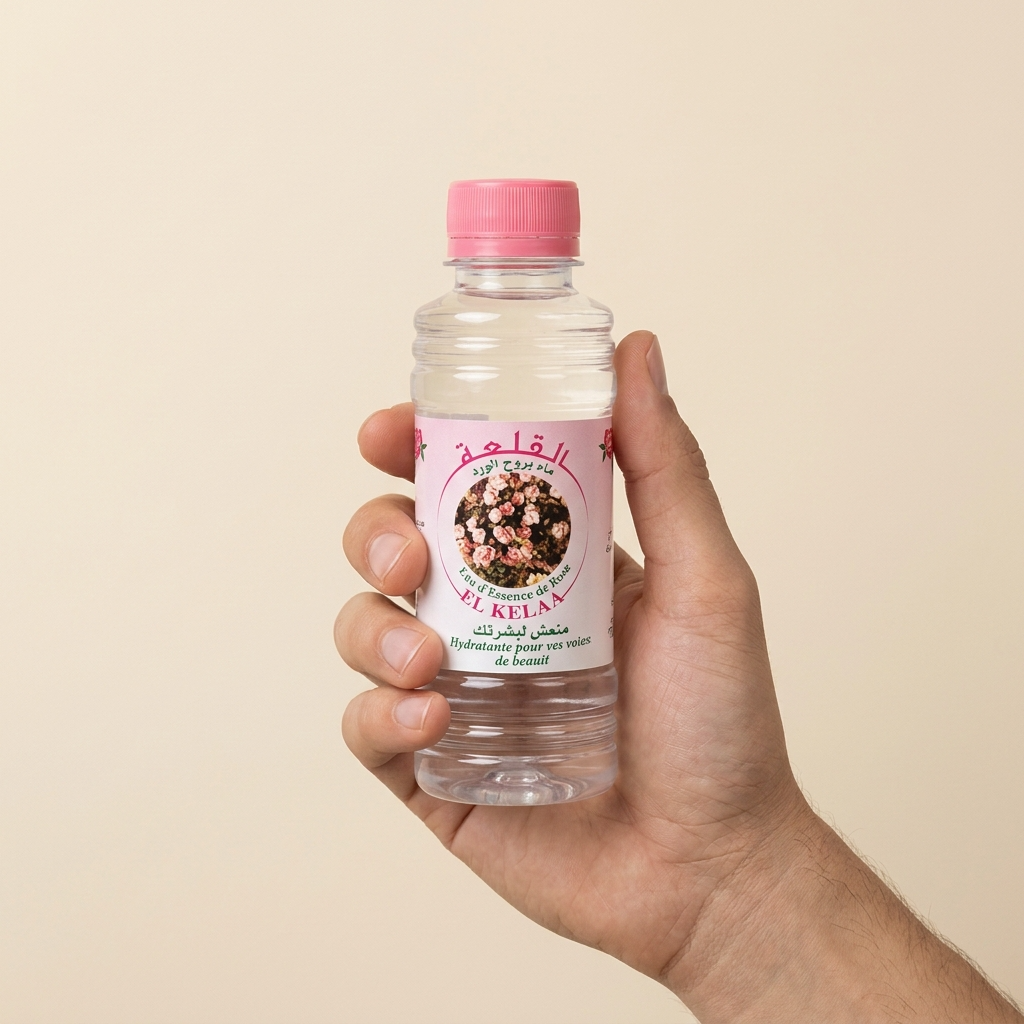 Lot de 3 Eau de Rose du Maroc 125 mL - Soin Visage Cheveux Brume - 375 mL