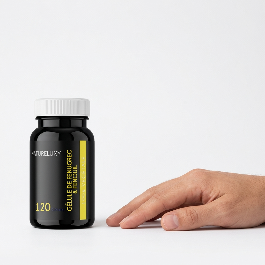 120 Gélules Fenugrec & Fenouil Natureluxy - 300mg par gélule