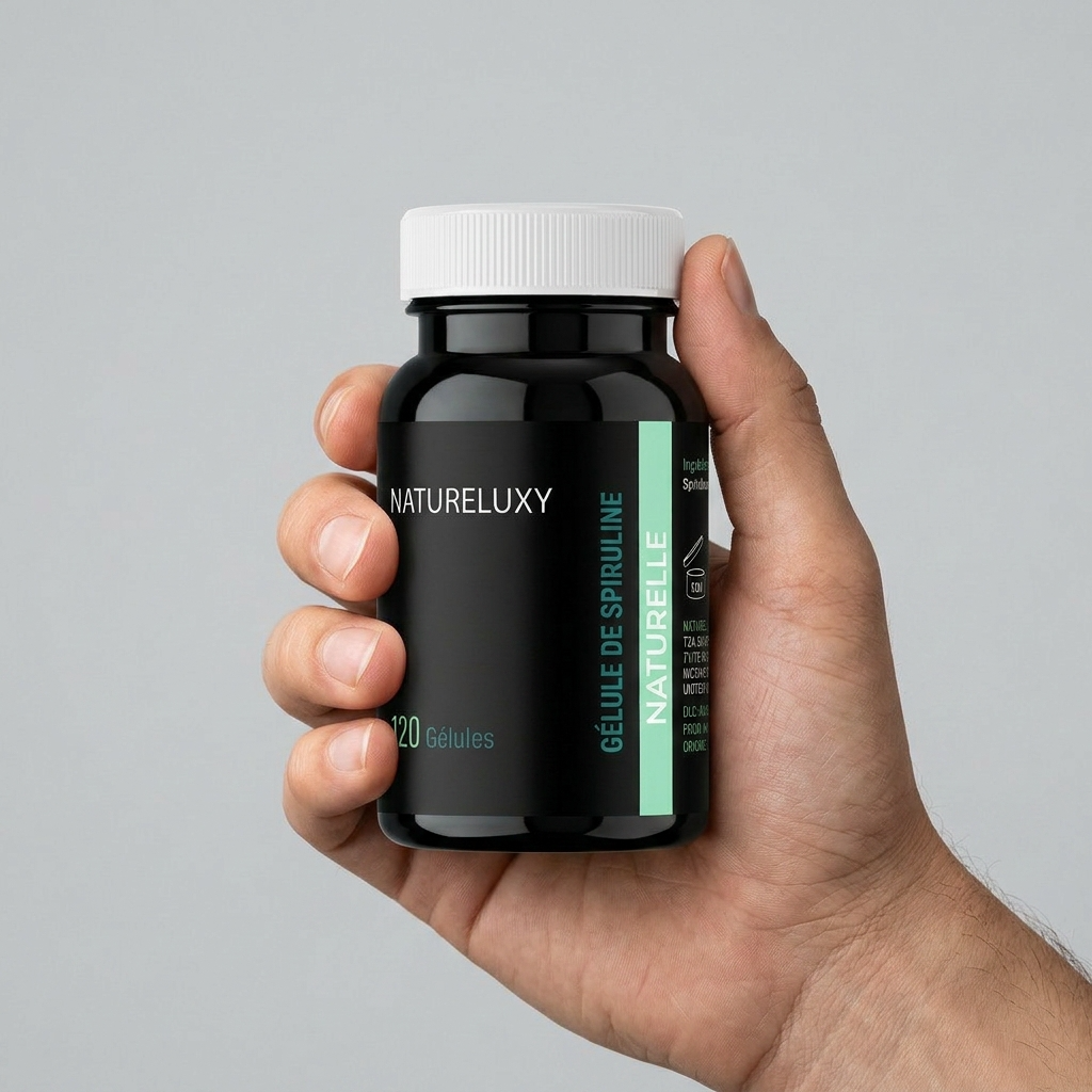 120 Kapseln 100 % pflanzliche Spirulina