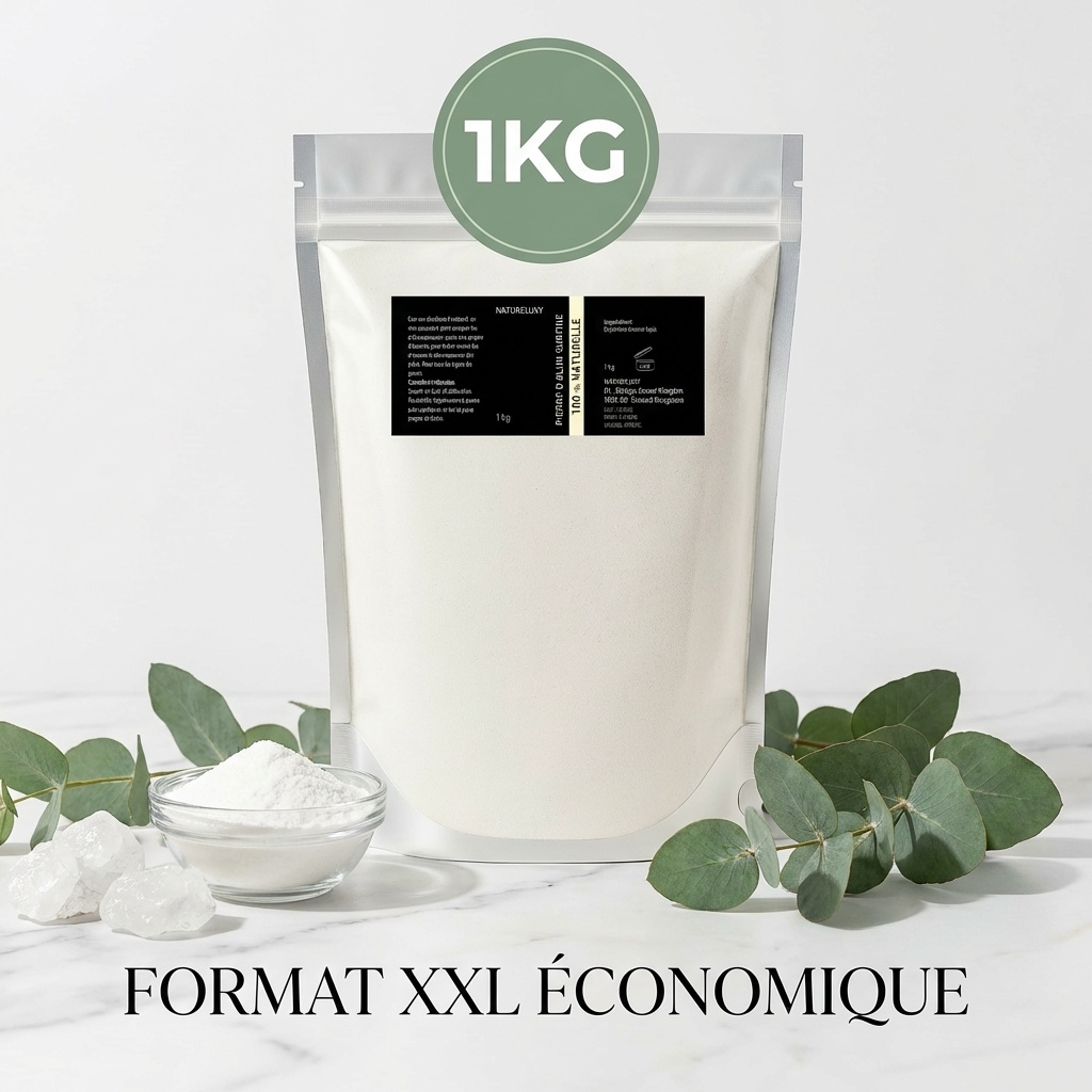 Poudre d’Alun Surfine 1 kg - Déodorant naturel au potassium d’alun
