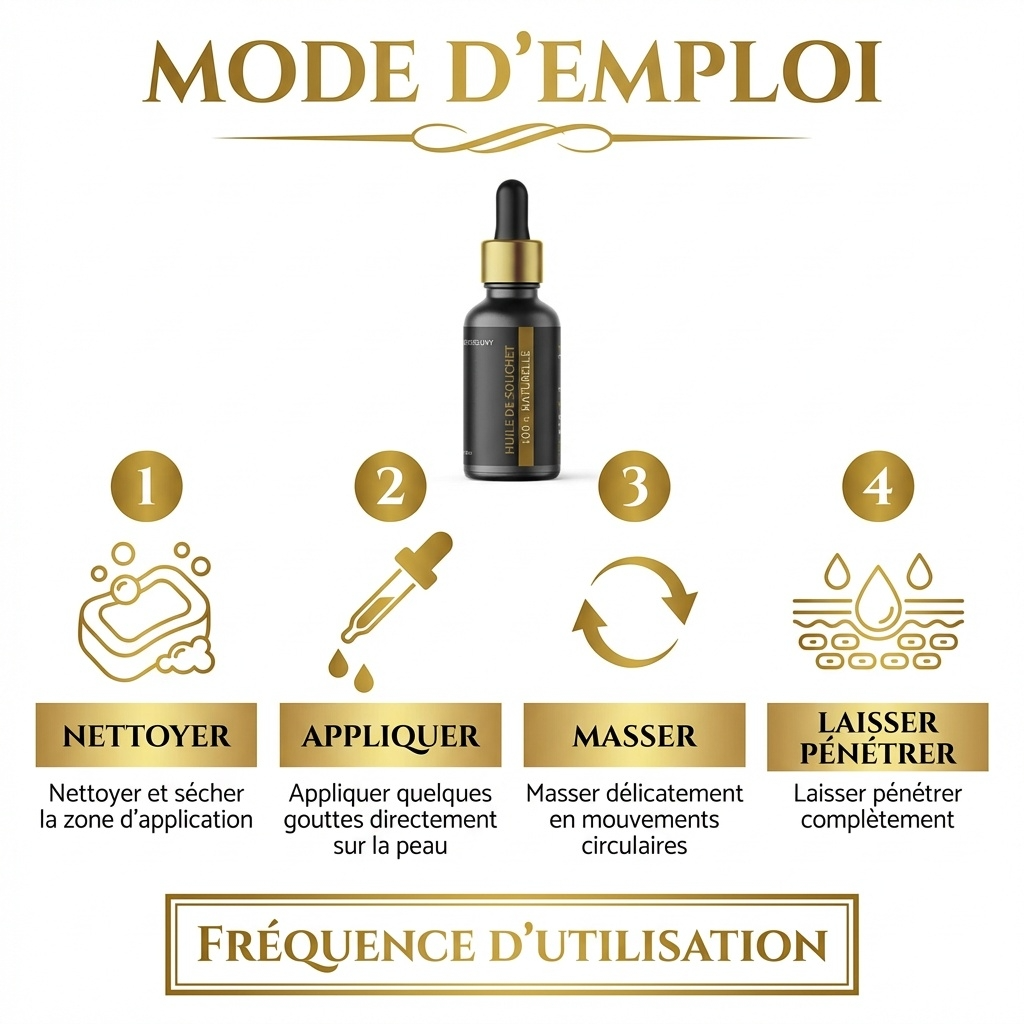 Huile de Souchet 30mL pipette 100% naturelle