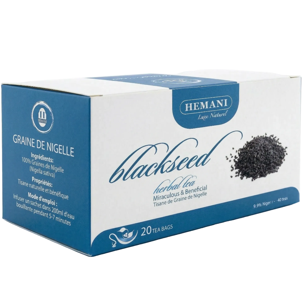 20 Tisanes à la Nigelle Hemani - Infusion en 20 Sachets