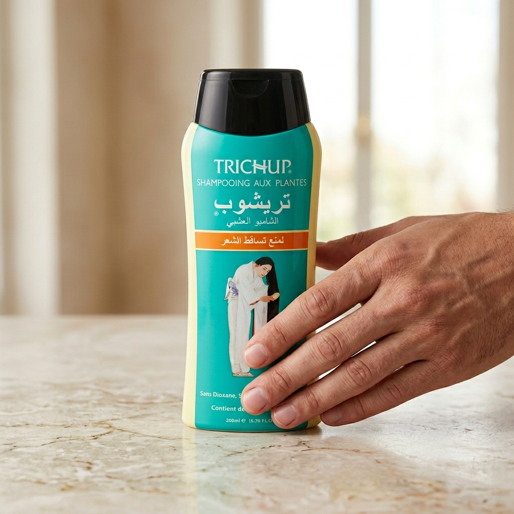 Shampoing Anti-Chute Trichup 200 mL Sans Sulfate – Amla Réglisse Bhringaraj
