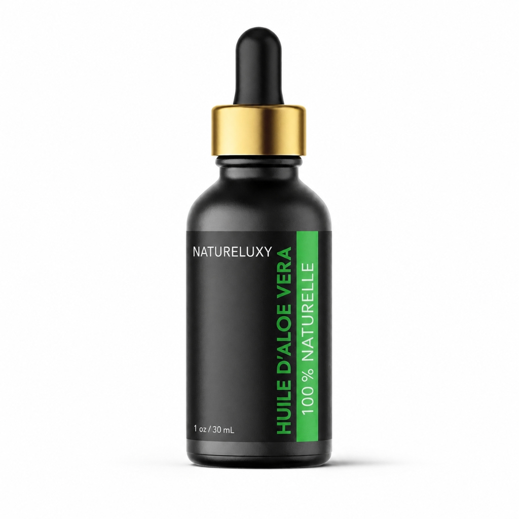 Huile d'Aloé Vera 30mL pipette 100% Naturelle