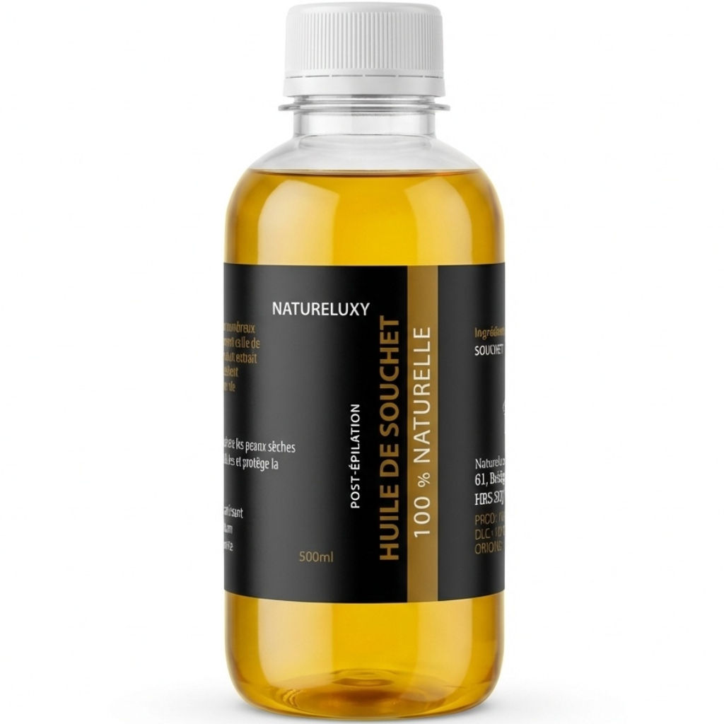 Huile de Souchet 500 mL 100% Naturelle – Macérat – Soin peau & cheveux