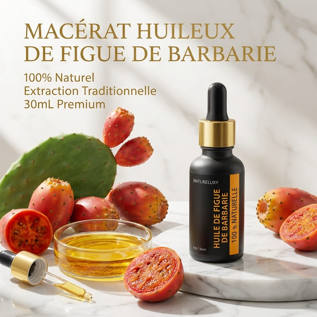 Kaktusfeigenöl, 30 ml, Pipette, 100 % natürlich, wirksam gegen Falten