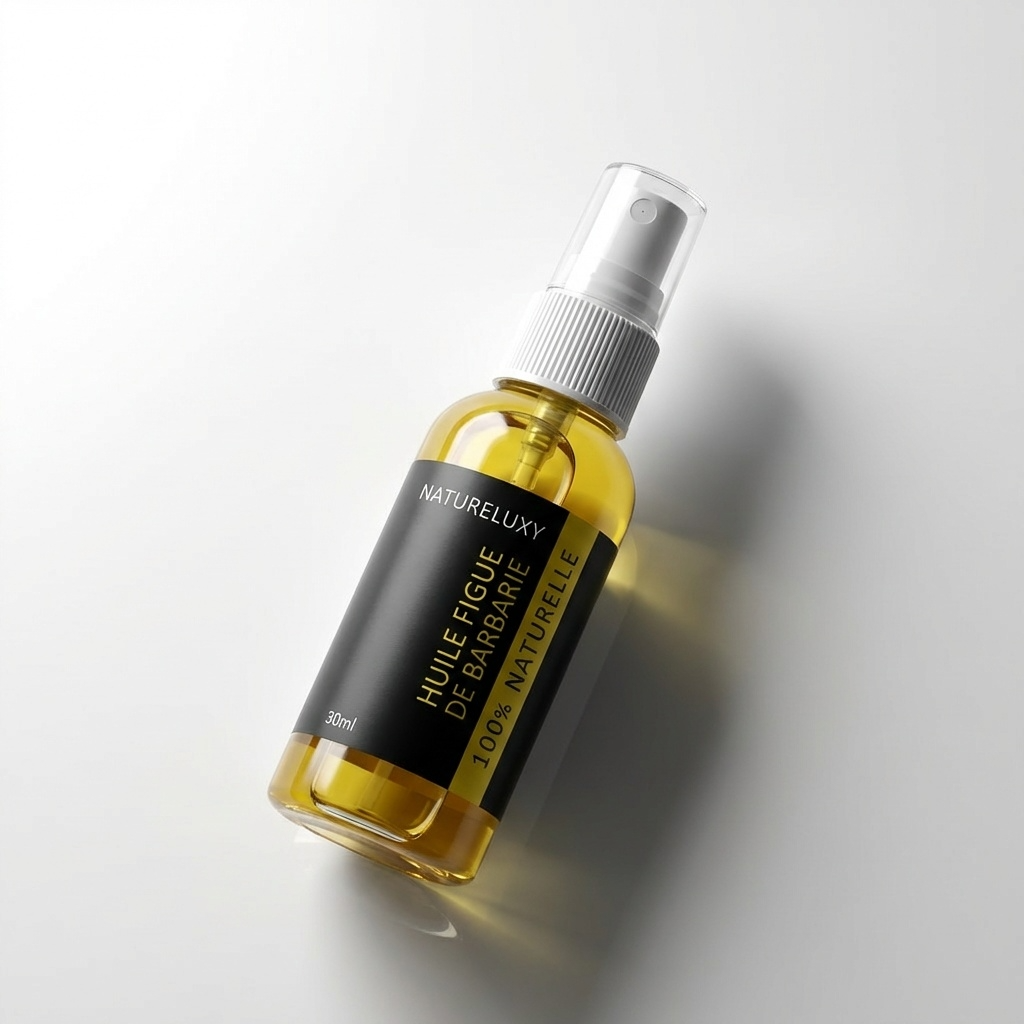 Lot de 2 Huiles de Figue de Barbarie 30 ml Spray — Huile végétale, Soin visage anti-âge (2×30 ml)