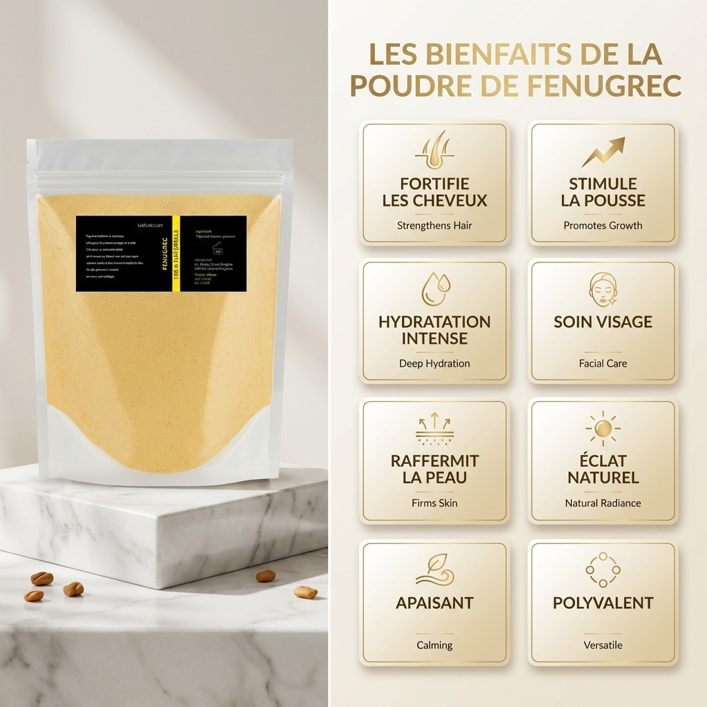 Poudre de Fenugrec (Moulu) - 200g