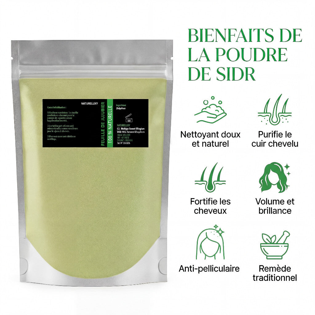 Jujubeblattpulver (Sidr) – 1 kg