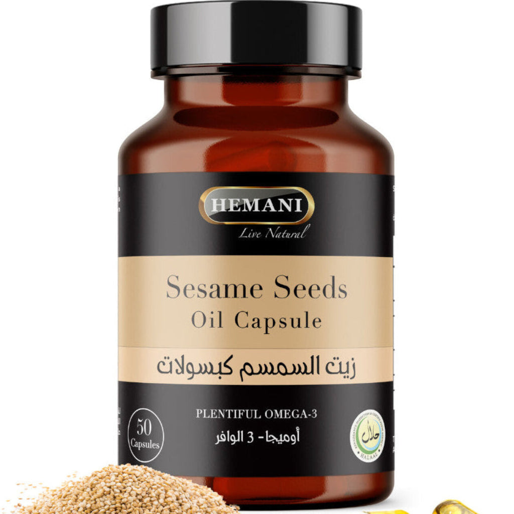 50 Capsules de Sésame - Hemani