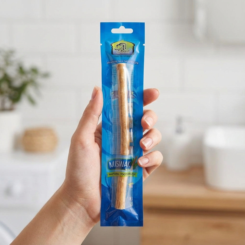 Siwak El-Kheir – Lot de 20 Bâtons – Bâtonnet d’Hygiène Bucco‑Dentaire