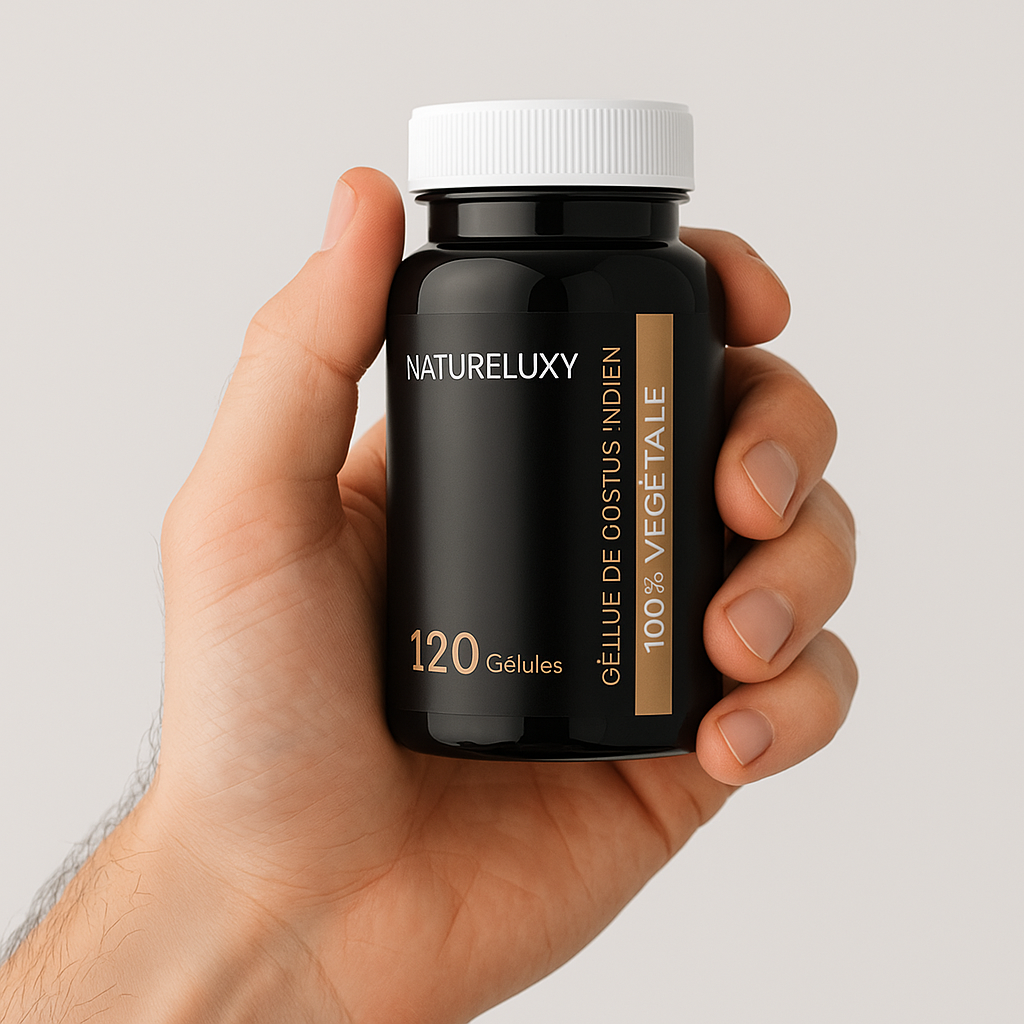 120 Gélules Costus Indien – Poudre de Saussurea costus – 300 mg