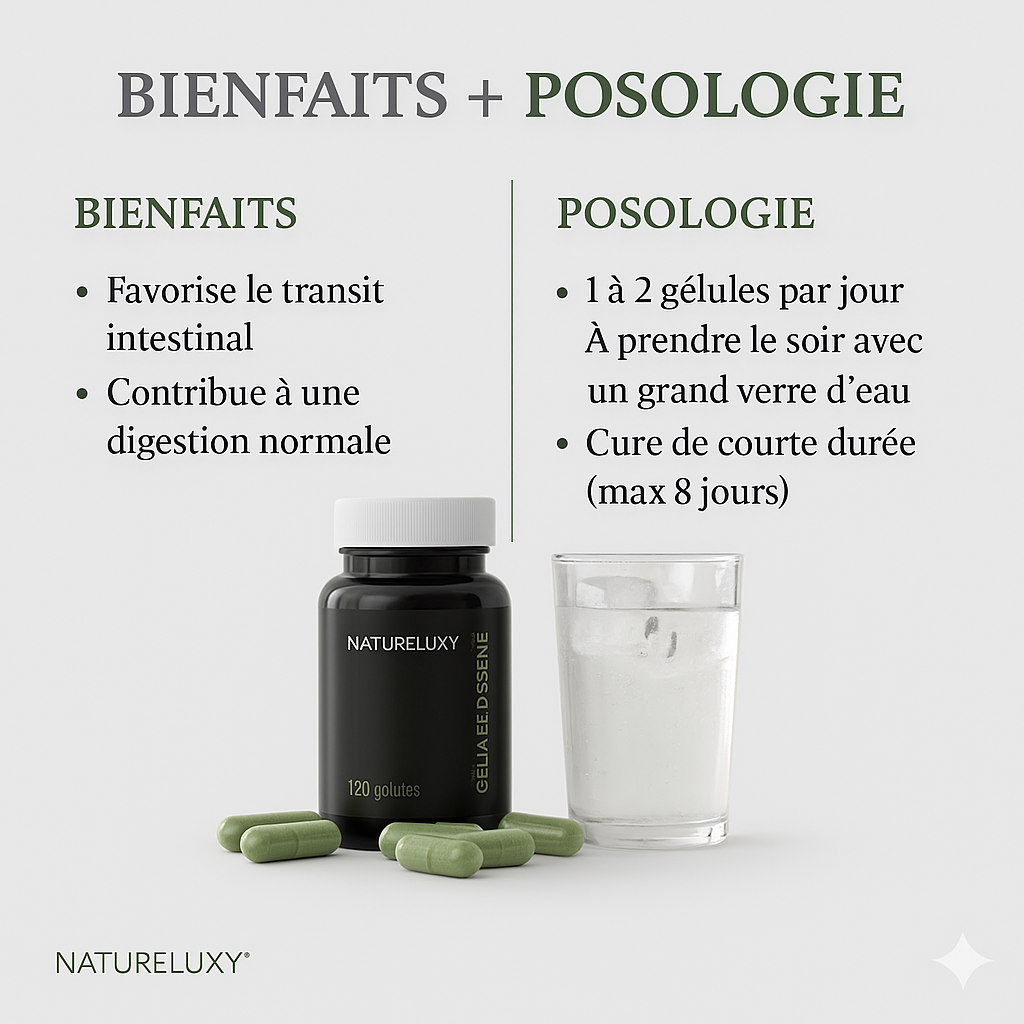Gélules de séné Cassia angustifolia - Alternative 3