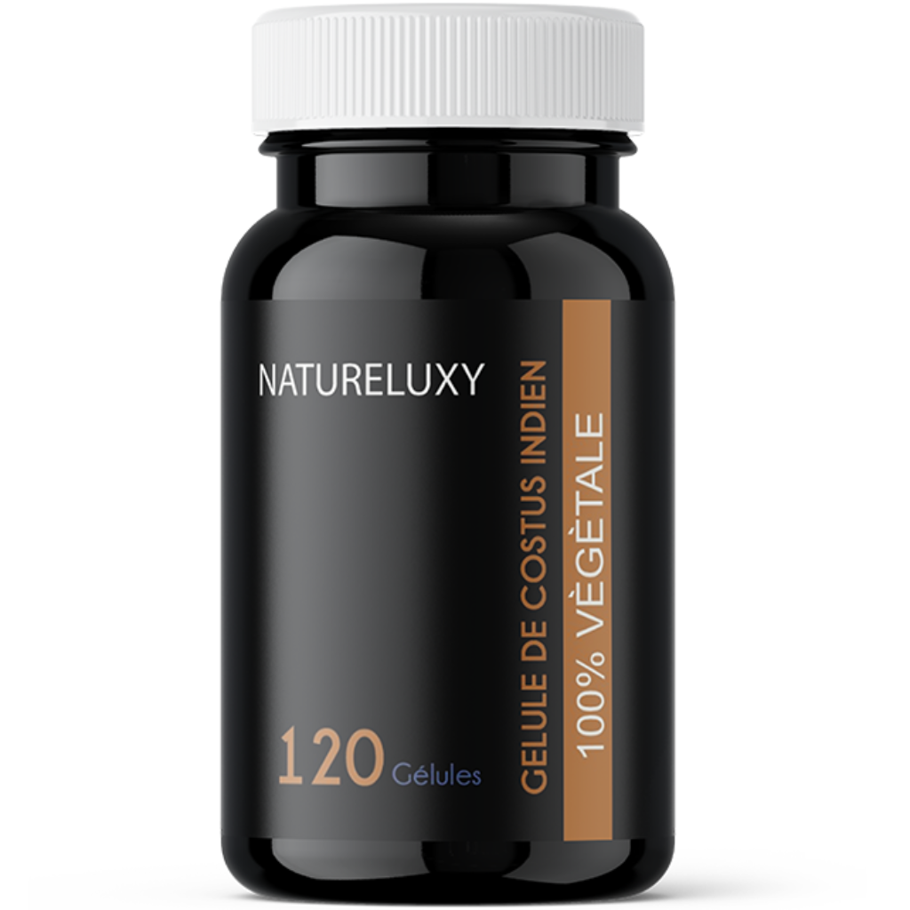 120 gélules Costus Indien – env. 300 mg par gélule – complément alimentaire
